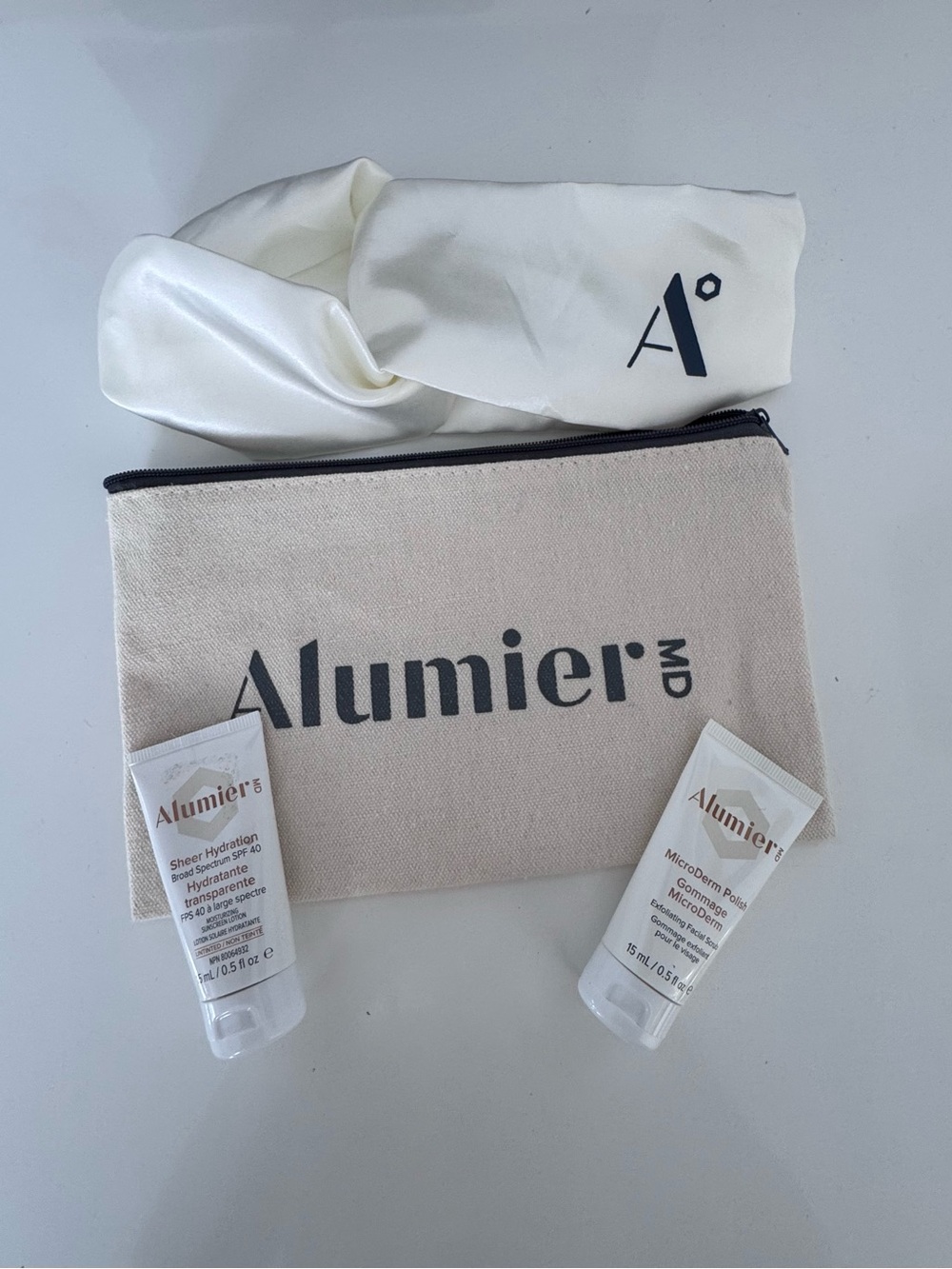 Sheer Hydration & Microderm Polish Skincare Set — Cream